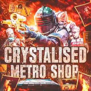 Telegram profile photo for METRO SHOP CRYSTALISED