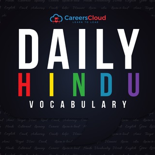 Telegram profile photo for AffairsCloud_HinduVocabs