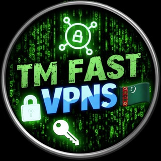 Telegram profile photo for TM FAST VPNS 🇹🇲