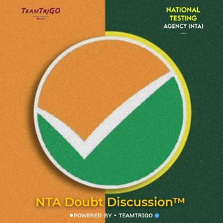 Telegram group profile photo for NTA Doubt Discussion™