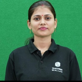 Telegram profile photo for Science by Sarika Ma'am (Teaching Wallah)