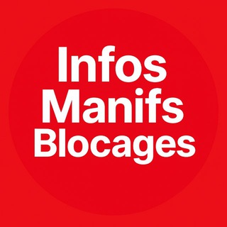 Telegram profile photo for Infos Manifs Blocages
