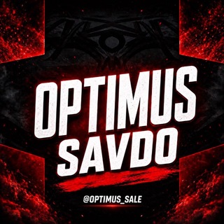 Telegram group profile photo for OPTIMUS SAVDO🤝