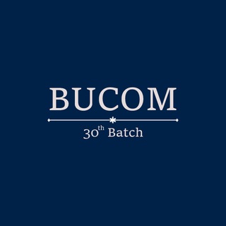 Telegram profile photo for BUCOM | 30 | Lectures