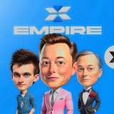 Telegram profile photo for X EMPIRE Blum Notcoin Dogs Crypto