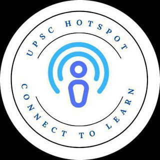 Telegram profile photo for UPSC HOTSPOT