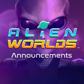 Telegram profile photo for Alien Worlds Announcements