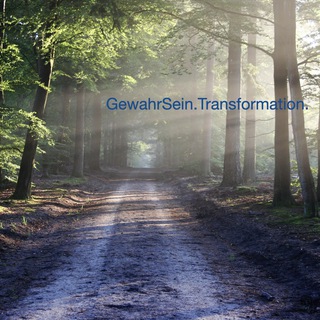 Telegram profile photo for GewahrSein. Transformation.