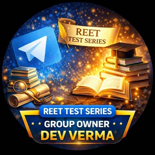 Telegram group profile photo for REET TEST SERIES™