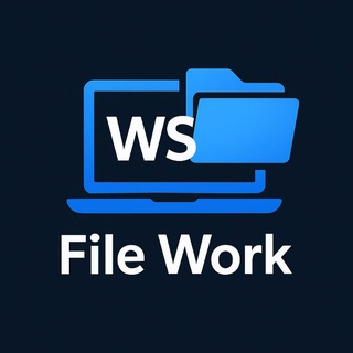 Telegram profile photo for Ws File Work🔰
