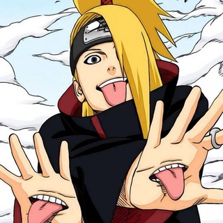 Telegram profile photo for deidara