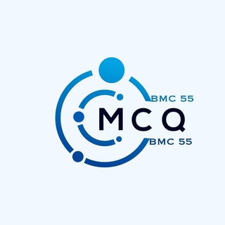 Telegram profile photo for MCQ| BMC 55*