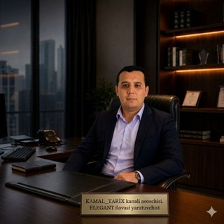 Telegram profile photo for ELEGANT_TARIX|ERALI MUHAMMADIYEV