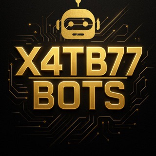 Telegram profile photo for 𝗫𝟰𝗧𝗕𝟳𝟳 ʙᴏᴛs🤖