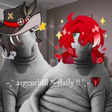 Telegram profile photo for ˗ˏˋ argenthill ⁺◦ daily !! ´ˎ˗🦞