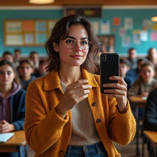 Telegram profile photo for Цифровой педагог🤳🏻: создание контента, который вовлекает и учит. Использование мессенджера МАХ