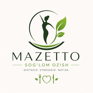Telegram group profile photo for MAZETTO-ПОХУДЕНИЕ БЕЗ ЗАПРЕТОВ