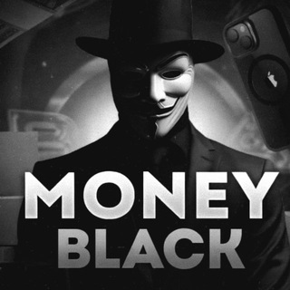 Telegram profile photo for money black🪙