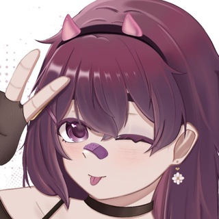 Telegram profile photo for Wolfie_Merks Vtuber (Вафля)🧇