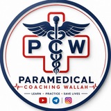 Telegram profile photo for Paramedical Coaching Wallah✌️✌️✌️✌️✌️