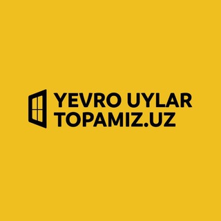 Telegram profile photo for Yevro Uylar Topamiz.uz