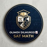Telegram profile photo for SAT video lessons by Olimov