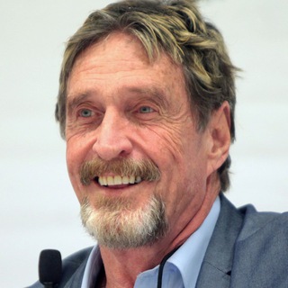 Telegram profile photo for John McAfee