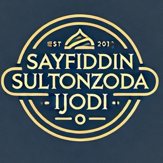 Telegram profile photo for Sayfiddin Sultonzoda