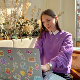 Telegram profile photo for English with Liza 🇬🇧