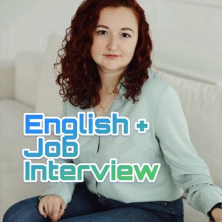 Telegram profile photo for 🇬🇧 English + Job Interview 👩🏻💼 Anastassia Grigoryeva