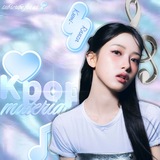 Telegram profile photo for k-pop||material🪼
