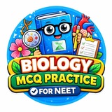 Telegram profile photo for BIOLOGY MCQ PRACTICE FOR NEET