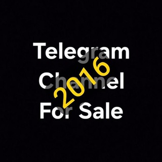 Telegram profile photo for Telegram Channel For Sale • 2016
