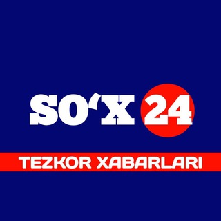 Telegram profile photo for SO'X24 | TEZKOR XABARLARI