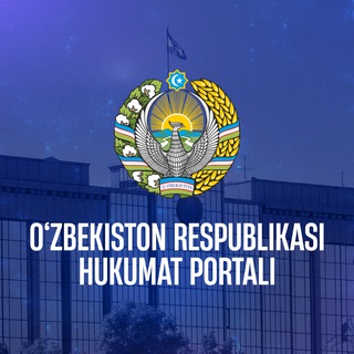 Telegram profile photo for GOV.UZ