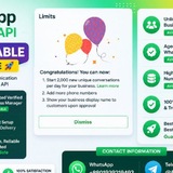 Telegram profile photo for Facebook Verified BM 2K - 250 API