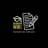 Telegram profile photo for Academy Wire - Copywriting Template
