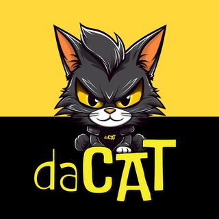 Telegram profile photo for daCat Token
