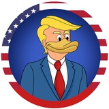 Telegram profile photo for Donald Trump Solana