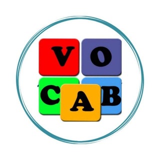 Telegram profile photo for Vocab کانال آموزش زبان Ezz english