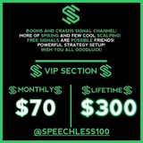 Telegram profile photo for Speechless Secret (SS) BOOM ๐ฅ & CRASH SPIKES%+++