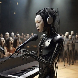 Telegram profile photo for آهنگ هوش مصنوعی | Music AI