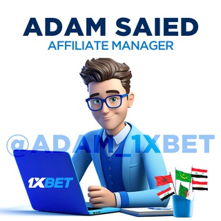 Telegram profile photo for Adam Saied 1xbet manager