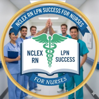 Telegram profile photo for NCLEX RN LPN Success for Nurses
