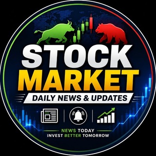 Telegram profile photo for Stock Market Daily News & Updates 🗞️