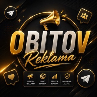 Telegram profile photo for O B I T O V Reklama