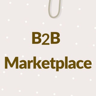 Telegram profile photo for B2B Marketplace