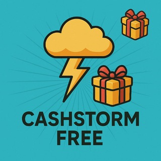 Telegram profile photo for Cashstorm Free 🌧💵