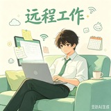 Telegram profile photo for 远程办公招聘频道