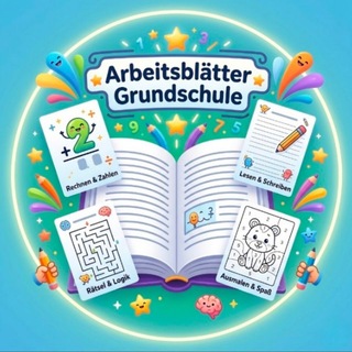 Telegram profile photo for Arbeitsblätter Grundschule & Ausmalbilder | Malvorlagen